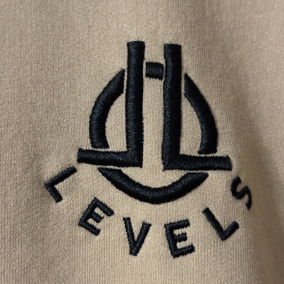 LEVELS PREMIUM CHENILLE HOODIE Beige/Tan size XL - Picture 6 of 11